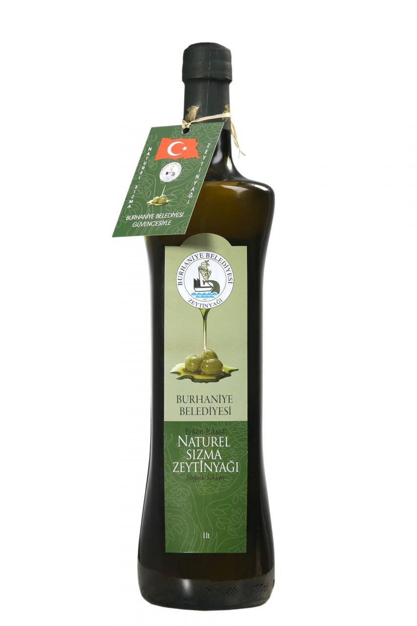 Zeytinyağı 1 lt Erken hasat Soğuk Sıkım