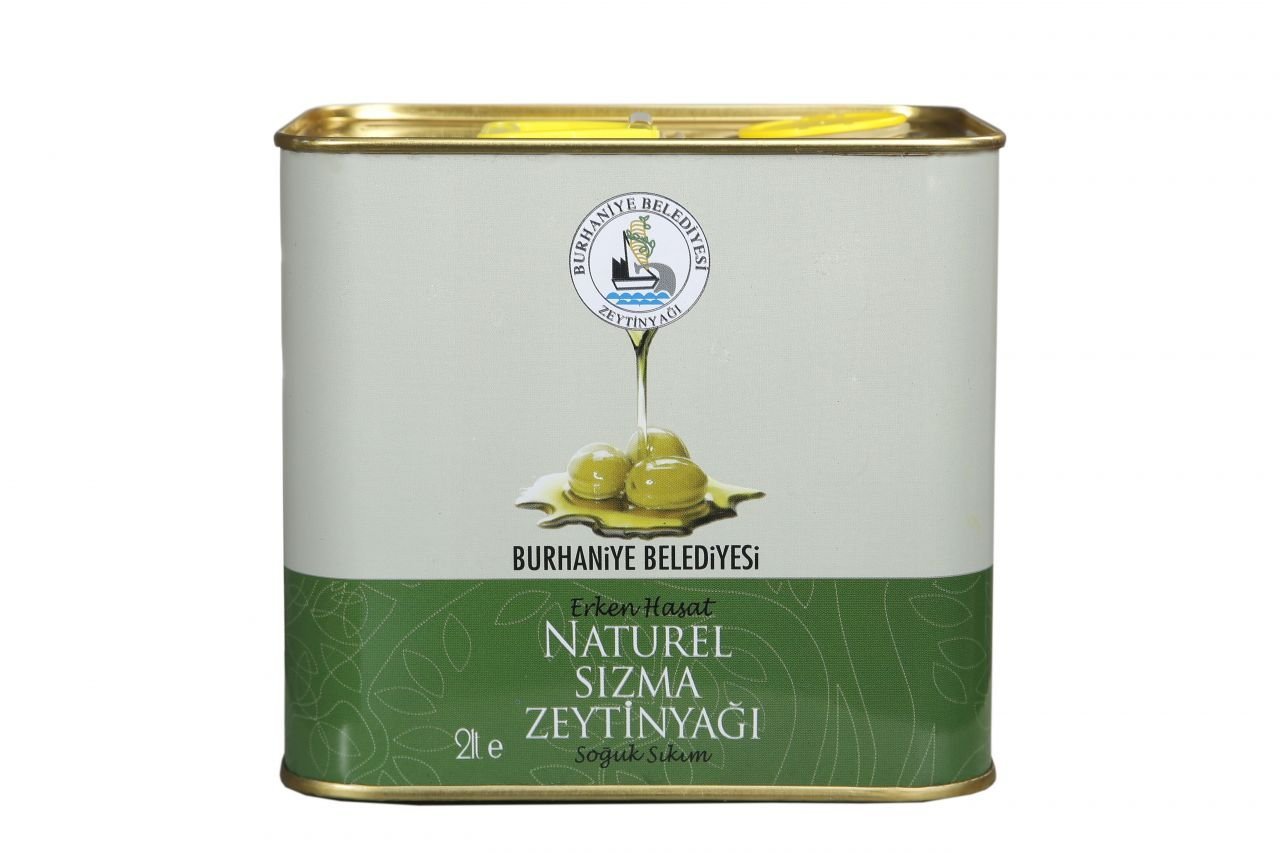 Zeytinyağı 2 lt Erken hasat Soğuk Sıkım