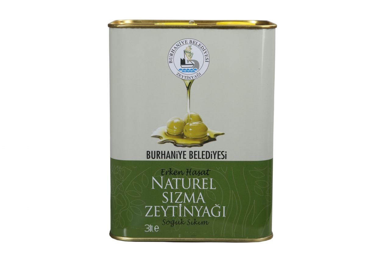 Zeytinyağı 3 lt Erken hasat Soğuk Sıkım