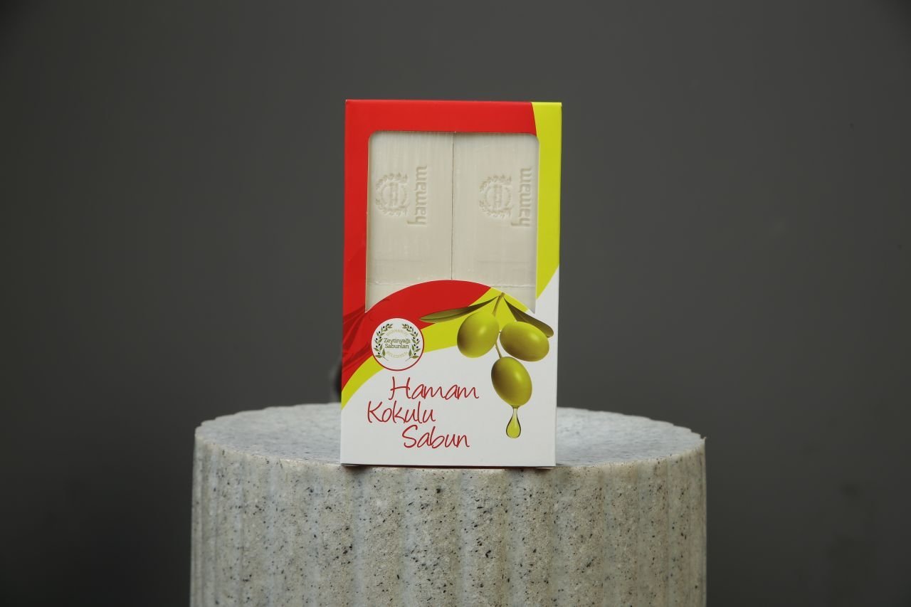 4x100 Hamam Kokulu Zeytinyağı Sabunu