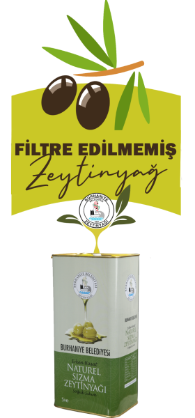 5 Lt Filtre Edilmemiş Zeytinyağı