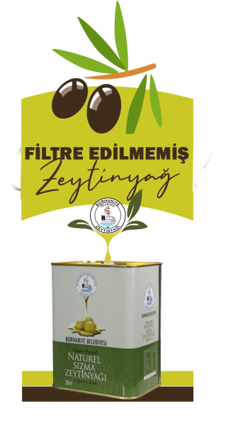 3 LT Filtre Edilmemiş Zeytinyağı